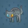 Scared Cat #10655