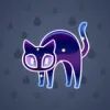 Scared Cat #10695
