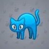 Scared Cat #10913