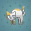 Scared Cat #11202
