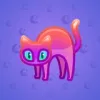 Scared Cat #1129