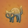Scared Cat #11677