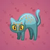 Scared Cat #11723
