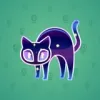 Scared Cat #11735