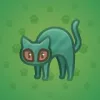 Scared Cat #11874