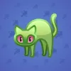 Scared Cat #11898