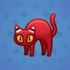 Scared Cat #12017