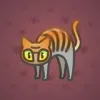 Scared Cat #12209
