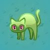 Scared Cat #12212