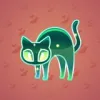 Scared Cat #12460