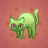 Scared Cat #12615