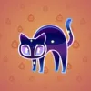 Scared Cat #12663