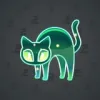 Scared Cat #12666