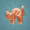 Scared Cat #12674