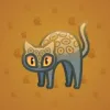 Scared Cat #12710
