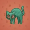 Scared Cat #12725