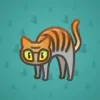 Scared Cat #12867