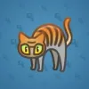 Scared Cat #13013