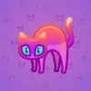 Scared Cat #1303