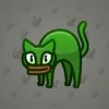 Scared Cat #13049