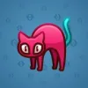 Scared Cat #13064