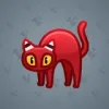 Scared Cat #13102