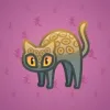 Scared Cat #13234