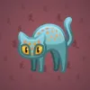 Scared Cat #13395