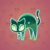 Scared Cat #13429