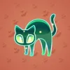 Scared Cat #13457