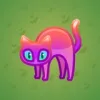 Scared Cat #13513