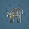 Scared Cat #13673