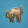 Scared Cat #13733