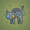 Scared Cat #13890