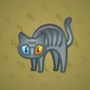 Scared Cat #13990