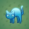 Scared Cat #13998