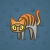 Scared Cat #14048