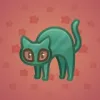 Scared Cat #14384