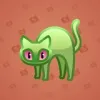 Scared Cat #14406