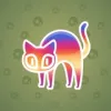 Scared Cat #14458