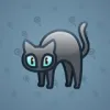 Scared Cat #14484