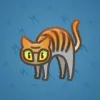 Scared Cat #14490