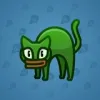 Scared Cat #14568