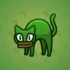 Scared Cat #14618