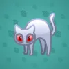 Scared Cat #14638