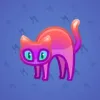 Scared Cat #14746