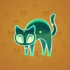 Scared Cat #14823
