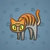 Scared Cat #14828