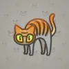 Scared Cat #14885