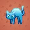 Scared Cat #14988